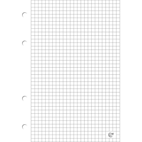 ⁨Wkład do segregatora A4 kratka ( 100ark.) biały INTERDRUK⁩ w sklepie Wasserman.eu