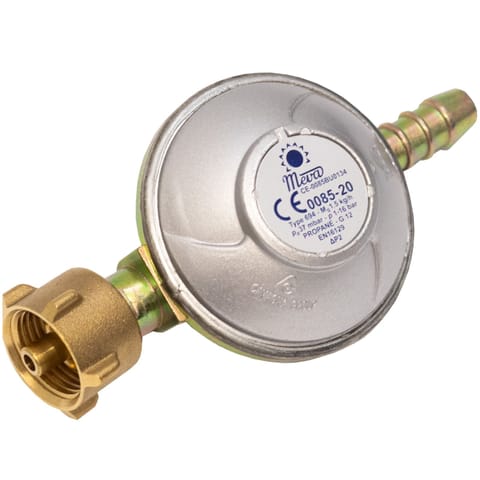 ⁨Reduktor regulator ciśnienia gazu do butli LPG Typ 694 EN16129 G12 37mbar⁩ w sklepie Wasserman.eu