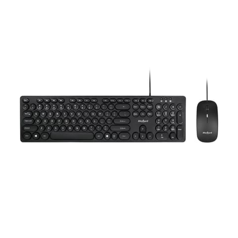 ⁨Zestaw klawiatura i mysz przewodowa Rebel WDS200⁩ w sklepie Wasserman.eu