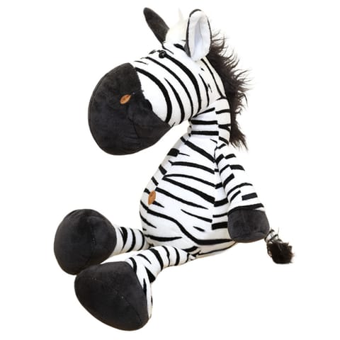 ⁨Pluszowa Maskotka Przytulanka Zebra Biało Czarna 25cm⁩ w sklepie Wasserman.eu