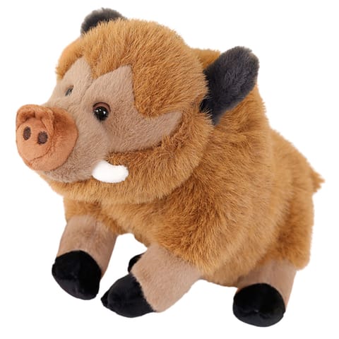⁨Pluszowa Maskotka Przytulanka Dzik Brązowy 25cm⁩ w sklepie Wasserman.eu