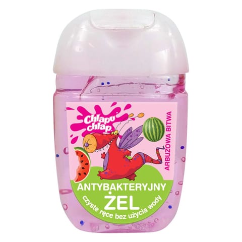 ⁨CHLAPU CHLAP Antybakteryjny żel do rąk - Arbuzowa bitwa 30 ml⁩ w sklepie Wasserman.eu