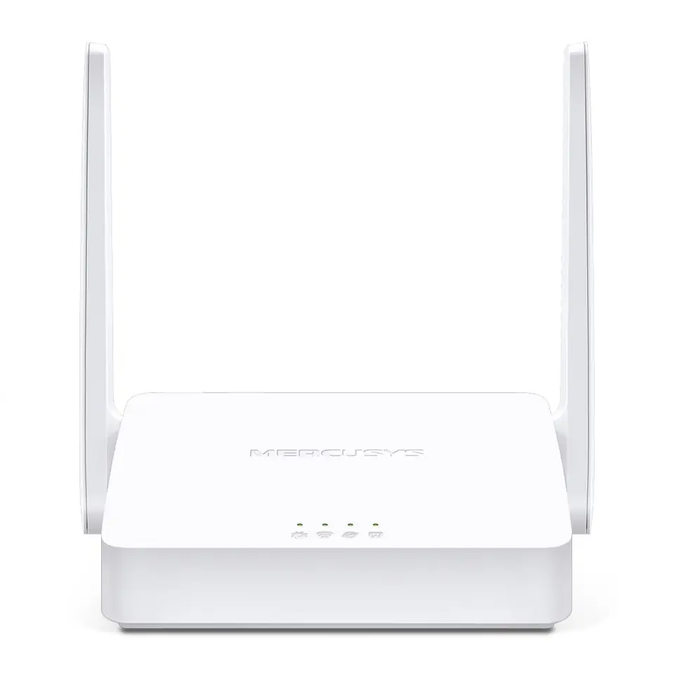 ⁨Mercusys MW302R wireless router Single-band (2.4 GHz) Ethernet White⁩ at Wasserman.eu