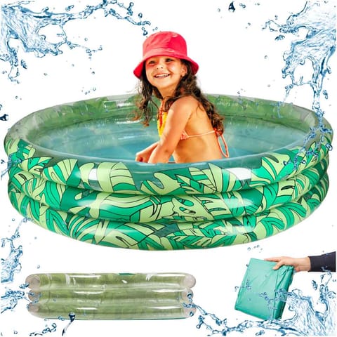 ⁨Basen dmuchany dla dzieci dziecka basenik ogrodowy do ogrodu duży XL 150cm⁩ w sklepie Wasserman.eu