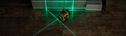 ⁨Poziomica laserowa 4D ECO 3 Linbox z Etui⁩ w sklepie Wasserman.eu