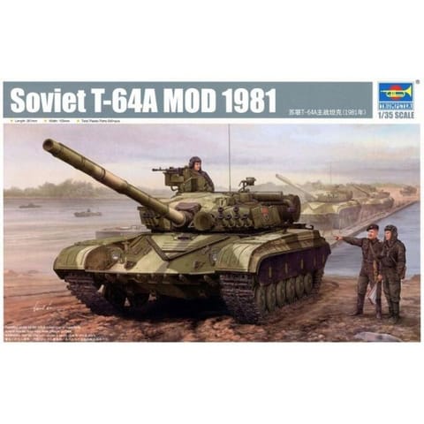 ⁨Model plastikowy T-64AV mod 1984⁩ w sklepie Wasserman.eu