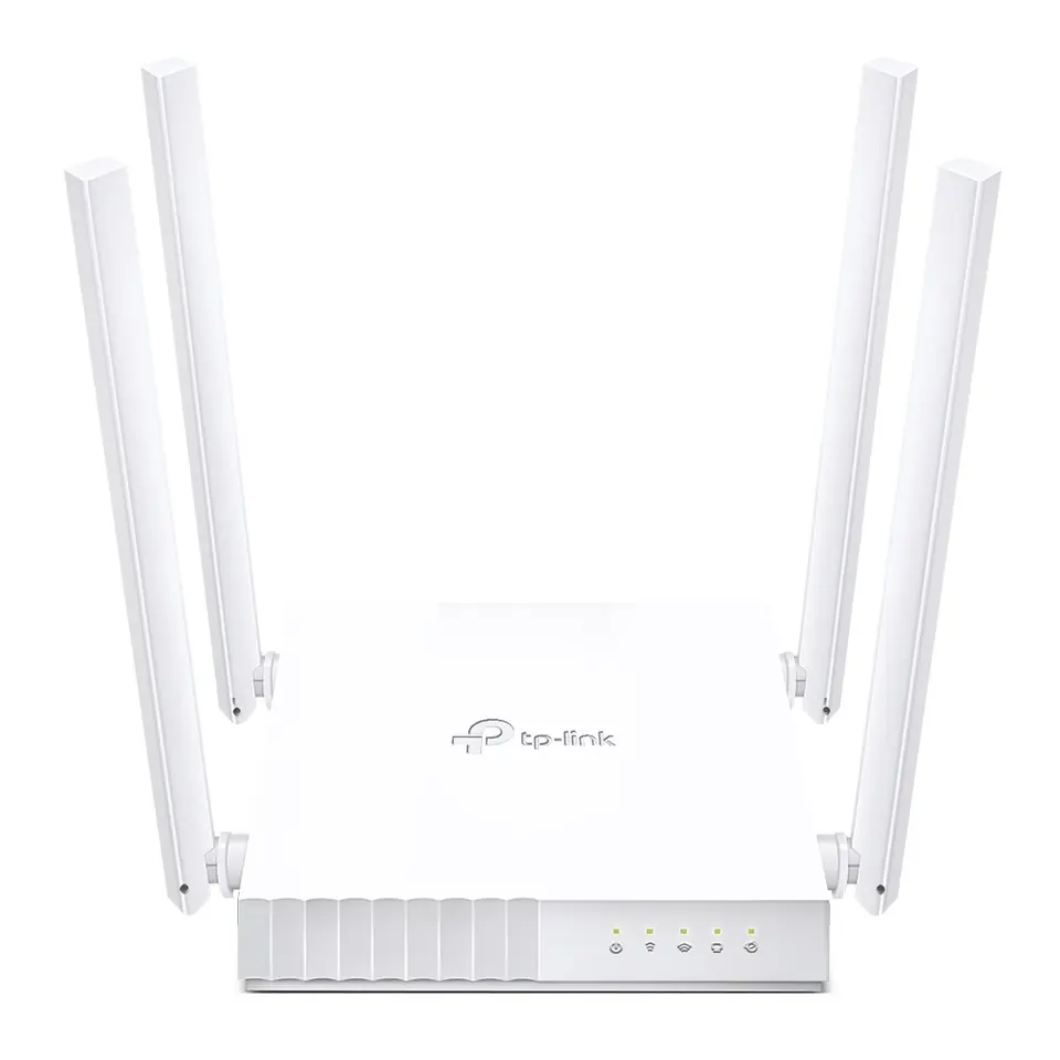 ⁨TP-LINK ARCHER C24 wireless router Fast Ethernet Dual-band (2.4 GHz / 5 GHz) White⁩ at Wasserman.eu