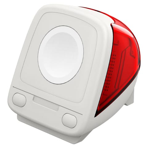 ⁨Spigen Classic C1 - Podstawka do ładowania Apple Watch (Ruby)⁩ w sklepie Wasserman.eu