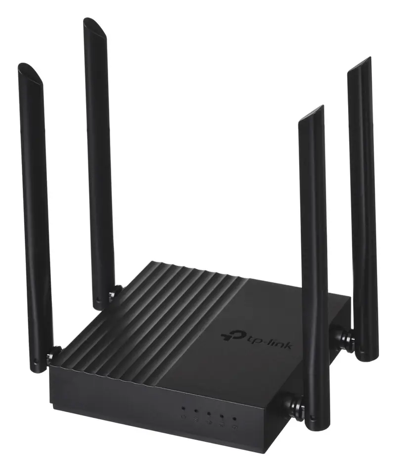 ⁨TP-LINK ARCHER C64 dual-band W-Fi router, black⁩ at Wasserman.eu