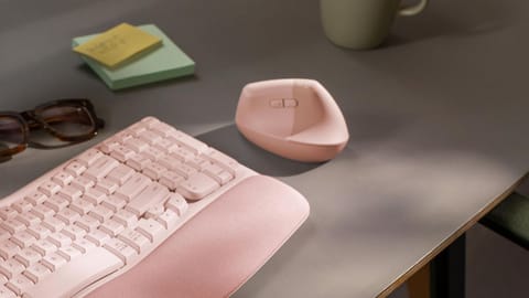 ⁨Logitech LIFT - ROSE/DARK ROSE - EMEA⁩ w sklepie Wasserman.eu