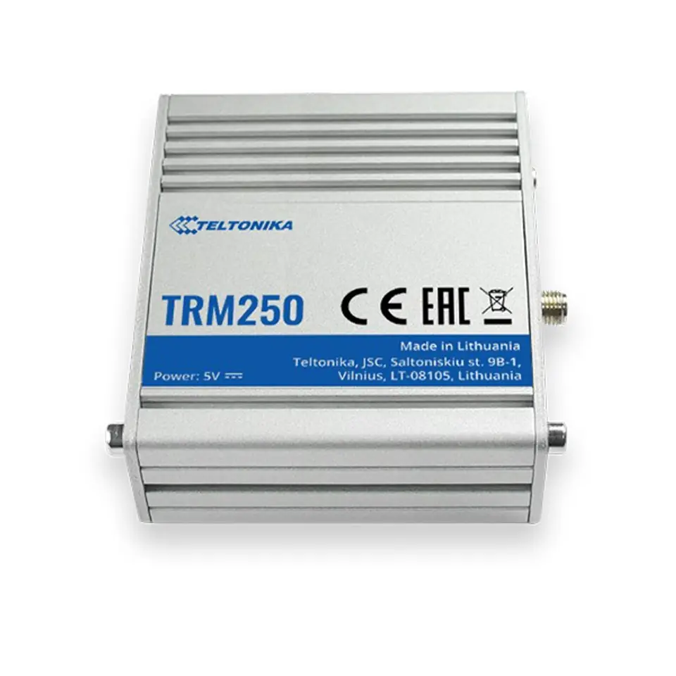 ⁨Teltonika TRM250 modem⁩ at Wasserman.eu