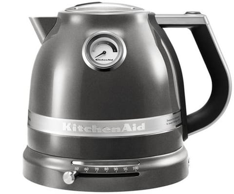⁨Czajnik KITCHEN AID 5KEK1522EMS Artisan (1.5L /2400W /Srebrzystopopielaty )⁩ w sklepie Wasserman.eu