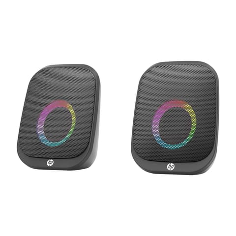 ⁨HP głośniki DHS-2113, 2.0, 6W, czarne, Bluetooth, podświetlanie⁩ w sklepie Wasserman.eu