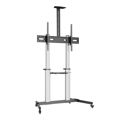 ⁨MOBILNY STOJAK+UCHWYT DO TV 60-100" 100KG S-15-AL ART Vesa max 1000x600 HEAVY DUTY⁩ w sklepie Wasserman.eu