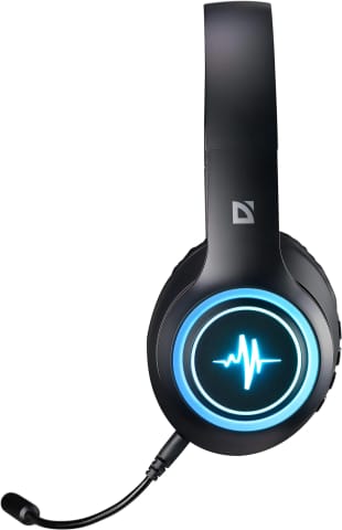 Słuchawki Bluetooth DEFENDER FreeMotion B571 LED Czarne w sklepie Wasserman.eu