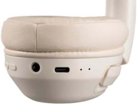 ⁨Słuchawki Bluetooth DEFENDER FreeMotion B475 ANC Beżowe⁩ w sklepie Wasserman.eu