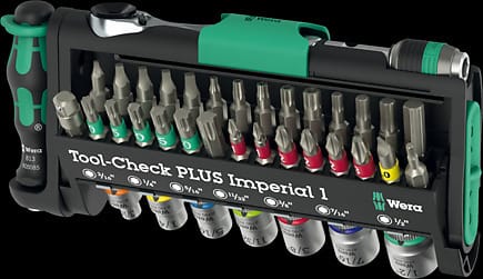 ⁨TOOL-CHECK PLUS IMPERIAL 1, 39 CZĘŚCI⁩ w sklepie Wasserman.eu