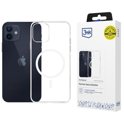 Etui 3MK Clear MagCase do Apple iPhone 12/12 Pro w sklepie Wasserman.eu