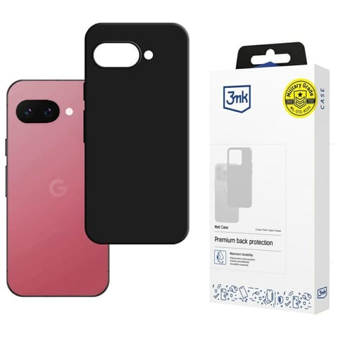 ⁨Etui 3MK Matt Case do Google Pixel 9A    czarny⁩ w sklepie Wasserman.eu