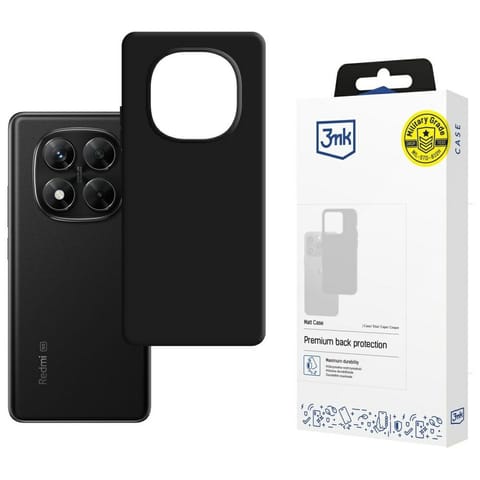 Etui 3MK Matt Case Pro do Redmi Note 14 PRO 5G/POCO X7 5G czarny w sklepie Wasserman.eu