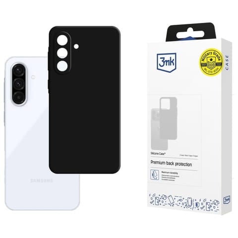 Etui 3MK Silicone Case do Samsung Galaxy A36 czarny w sklepie Wasserman.eu