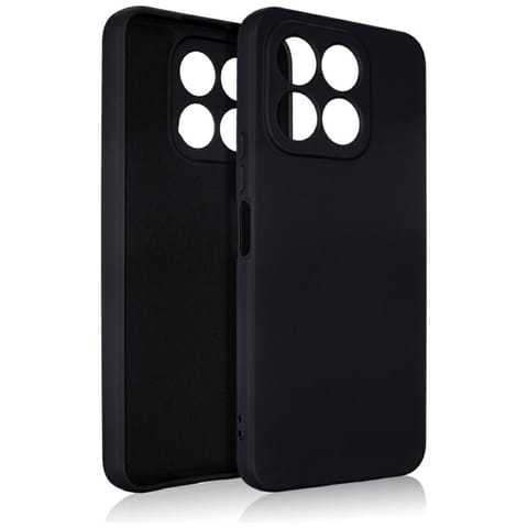 ⁨Etui Beline Silicone Honor X6b czarny⁩ w sklepie Wasserman.eu