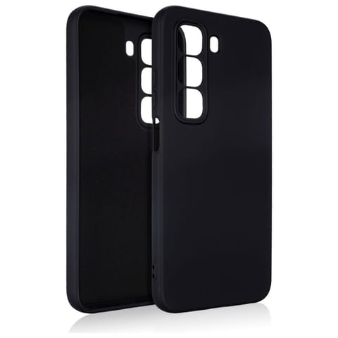 Etui Beline Silicone Infinix Hot 50 czarny w sklepie Wasserman.eu
