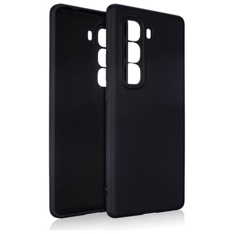 Etui Beline Silicone Infinix Hot 50 Pro+ czarny w sklepie Wasserman.eu