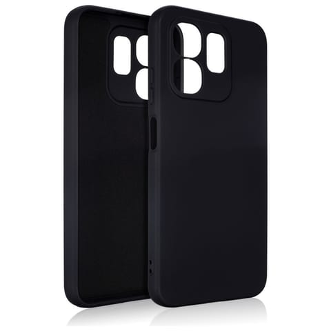 ⁨Etui Beline Silicone Infinix Hot 50i     czarny⁩ w sklepie Wasserman.eu