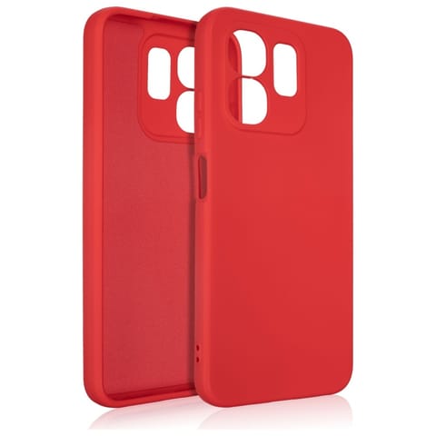 ⁨Etui Beline Silicone Infinix Hot 50i     czerwony⁩ w sklepie Wasserman.eu
