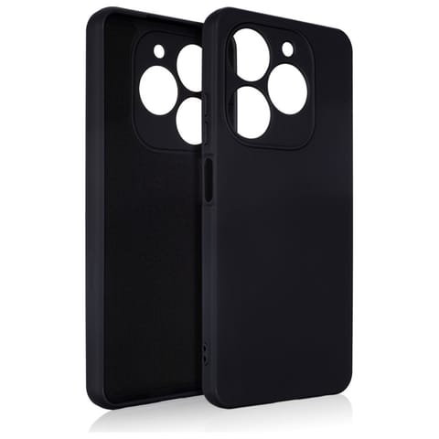 ⁨Etui Beline Silicone Infinix Smart 8     czarny⁩ w sklepie Wasserman.eu