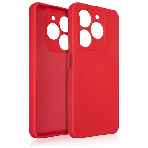 ⁨Etui Beline Silicone Infinix Smart 8     czerwony⁩ w sklepie Wasserman.eu