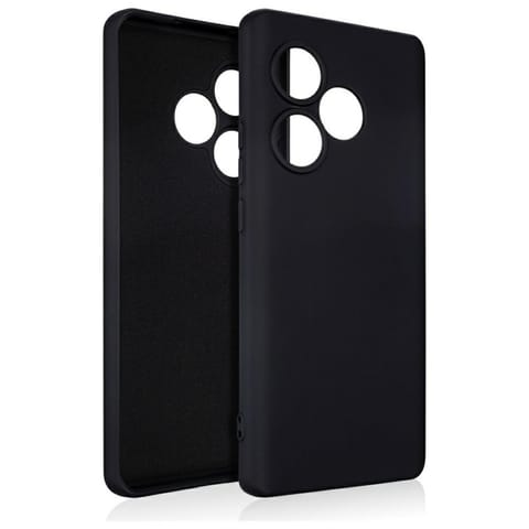 ⁨Etui Beline Silicone Realme GT 6T czarne⁩ w sklepie Wasserman.eu