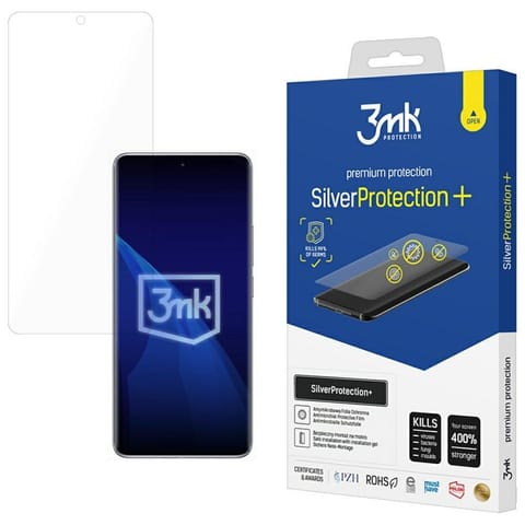 ⁨Folia antymikrobowa 3MK SilverProtect+   montowana na mokro do Xiaomi POCO X7⁩ w sklepie Wasserman.eu