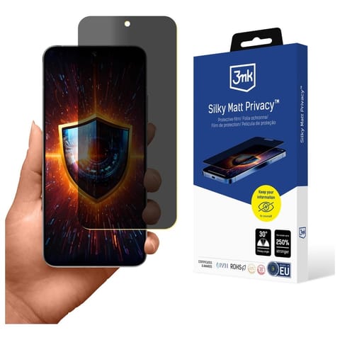 ⁨Folia prywatyzująca 3MK Silky Matt       Privacy do Oppo Reno 14 Pro⁩ w sklepie Wasserman.eu