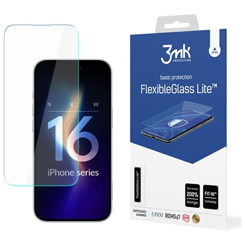 ⁨Szkło hybrydowe 3MK FlexibleGlass Lite   do Apple iPhone 16 Pro Max⁩ w sklepie Wasserman.eu