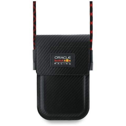 ⁨Torebka na telefon Red Bull Carbon       czarny⁩ w sklepie Wasserman.eu