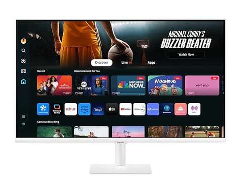 ⁨Monitor SAMSUNG LS32DM703UUXDU (32" /VA /60Hz /3840 x 2160 /Biały)⁩ w sklepie Wasserman.eu