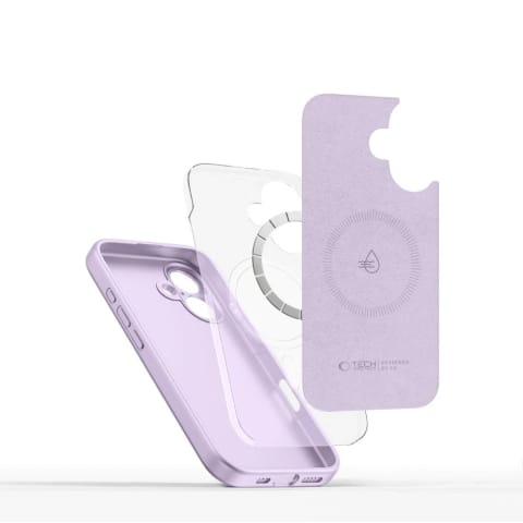 ⁨Etui Tech-Protect Liquid Silicone MagSafe iPhone 16 Mauve⁩ w sklepie Wasserman.eu