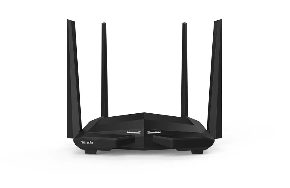 ⁨Tenda AC10 wireless router Gigabit Ethernet Dual-band (2.4 GHz / 5 GHz) 4G Black⁩ at Wasserman.eu