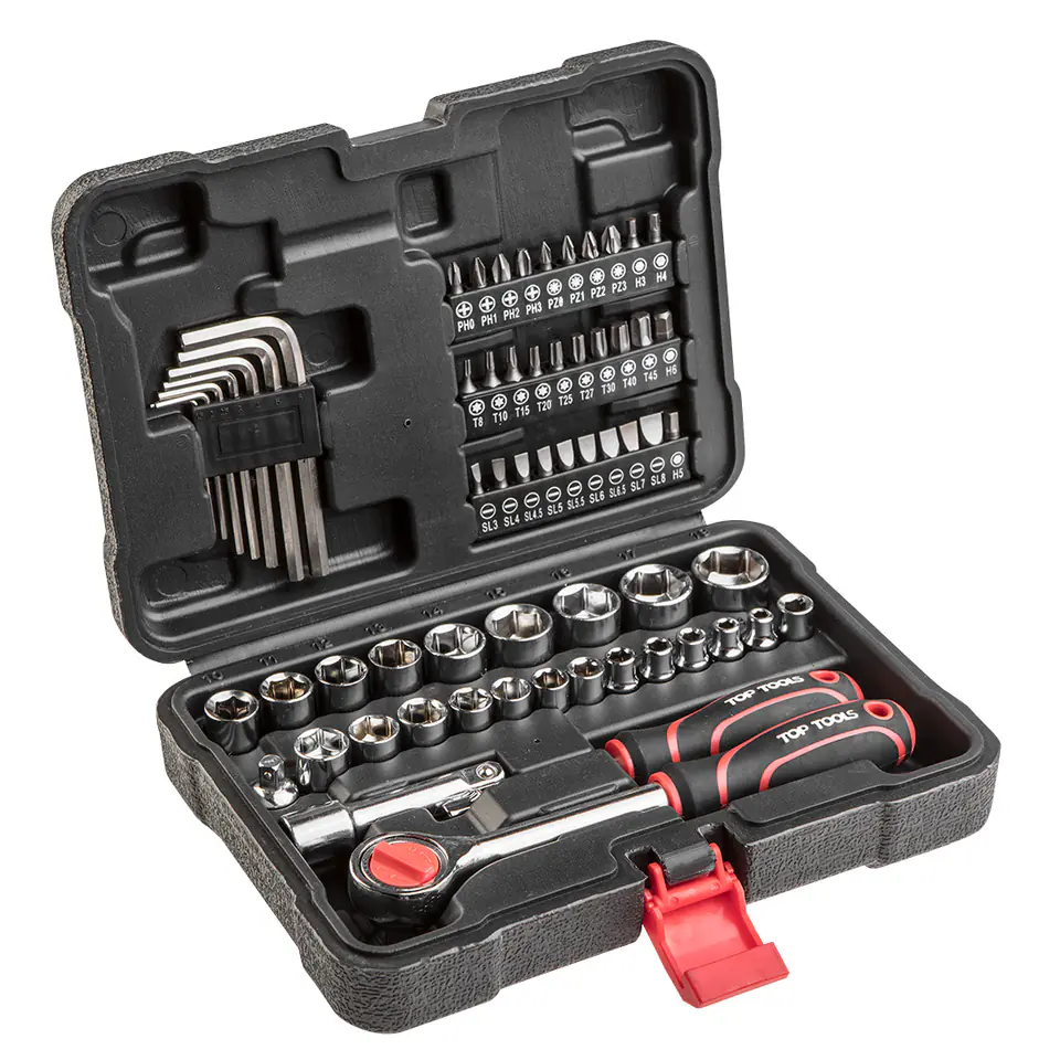 ⁨Socket wrench set 3/8", 63 pcs.⁩ at Wasserman.eu