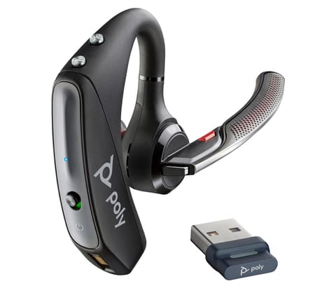 POLY CS540/A Headset Wireless Ear-hook Office/Call center Black at Wasserman.eu
