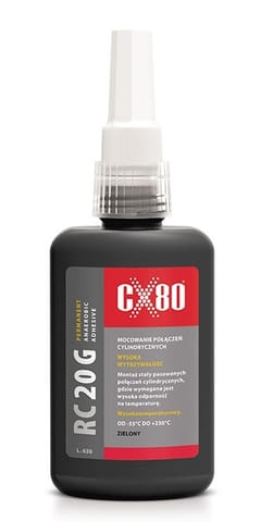 ⁨KLEJ RC20G ANAEROBOWY 10 ML ZIELONY,MONTAŻ ŁOŻYSK, PIERŚCIEN⁩ w sklepie Wasserman.eu