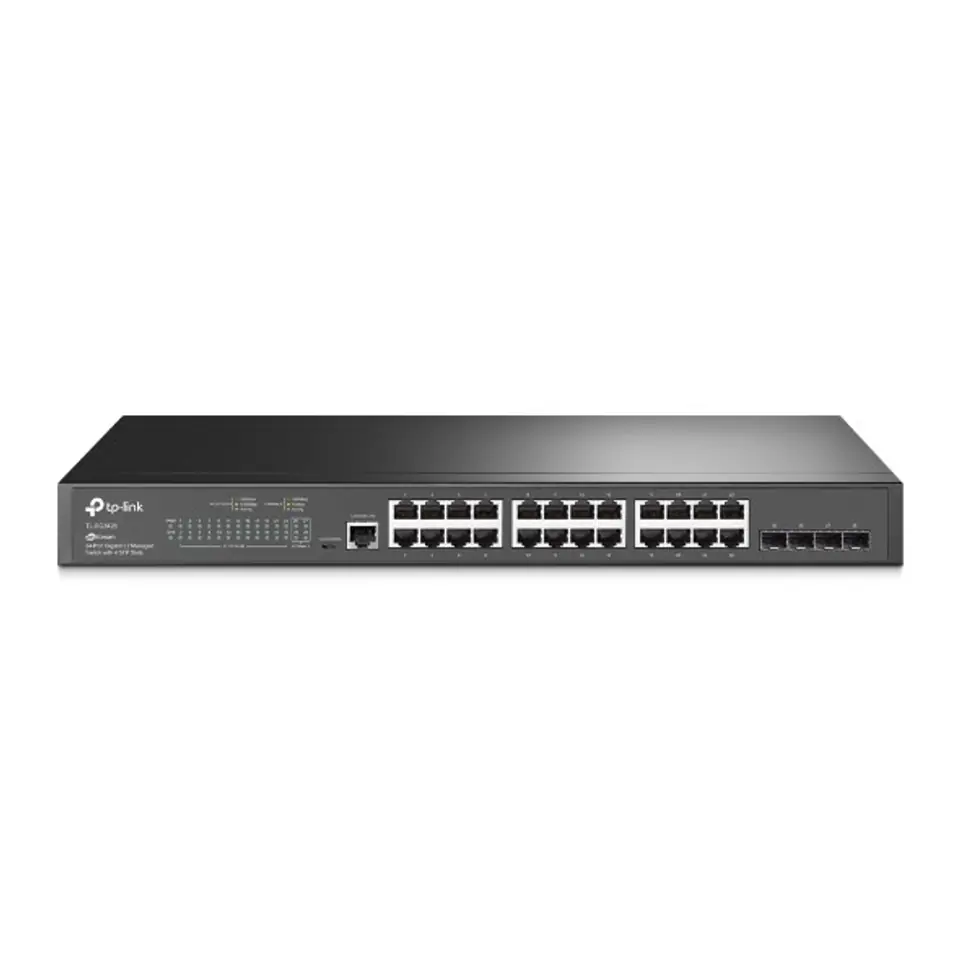 ⁨TP-Link JetStream 24-Port Gigabit L2 Managed Switch with 4 SFP Slots⁩ at Wasserman.eu