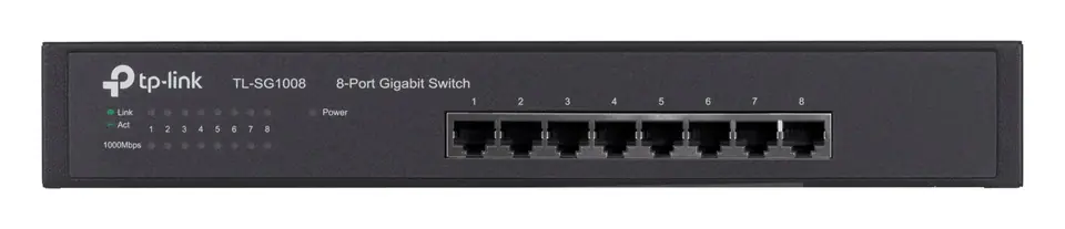 ⁨Switch TP-LINK TL-SG1008 (8x 10/100/1000Mbps)⁩ w sklepie Wasserman.eu