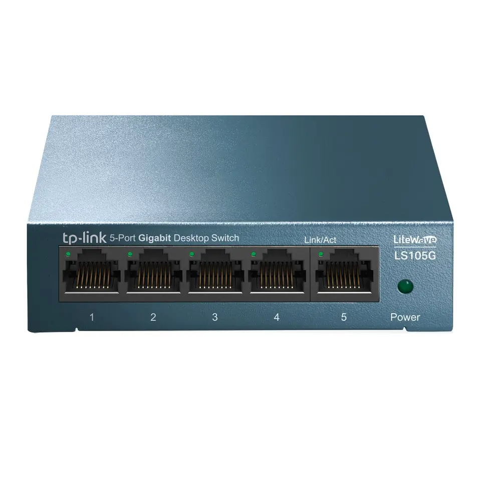 ⁨TP-Link 5-Port 10/100/1000Mbps Desktop Network Switch⁩ at Wasserman.eu