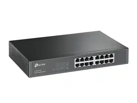 ⁨Switch TP-LINK TL-SG1016D (16x 10/100/1000Mbps)⁩ at Wasserman.eu