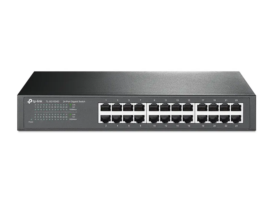 ⁨TP-Link 24-Port Gigabit Desktop/Rackmount Network Switch⁩ at Wasserman.eu