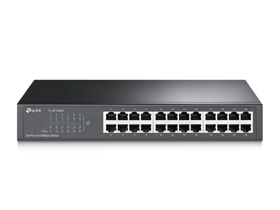 ⁨Switch TP-LINK TL-SF1024D (24x 10/100Mbps)⁩ w sklepie Wasserman.eu