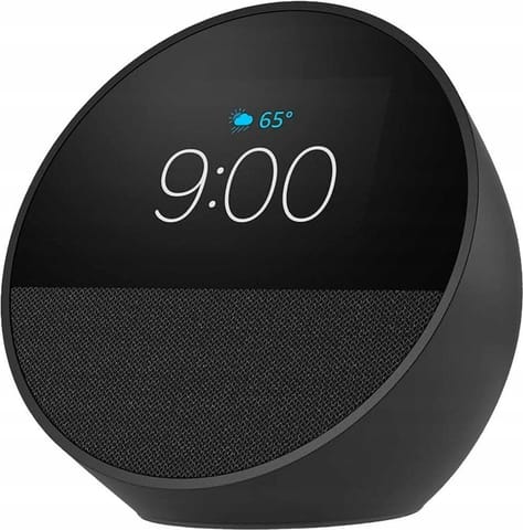 ⁨Głośnik inteligentny Amazon Echo Spot (2024) Czarny⁩ w sklepie Wasserman.eu